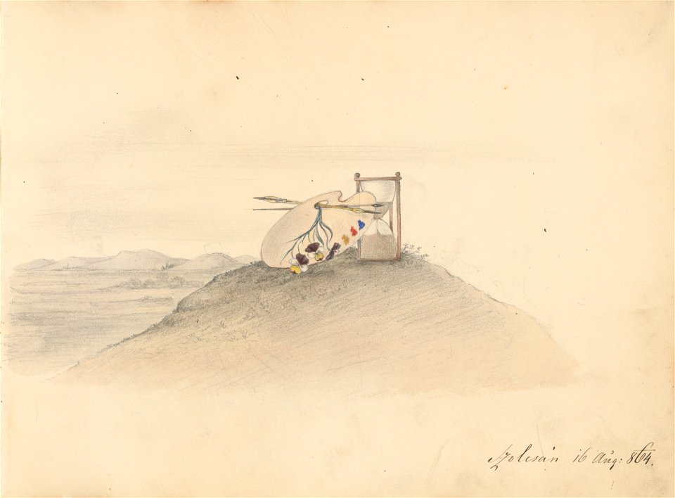 Stredoeurópsky maliar z 19. storočia - Album kresieb z 1847 - 1849 - K 6079-47 - Slovak National Gallery
