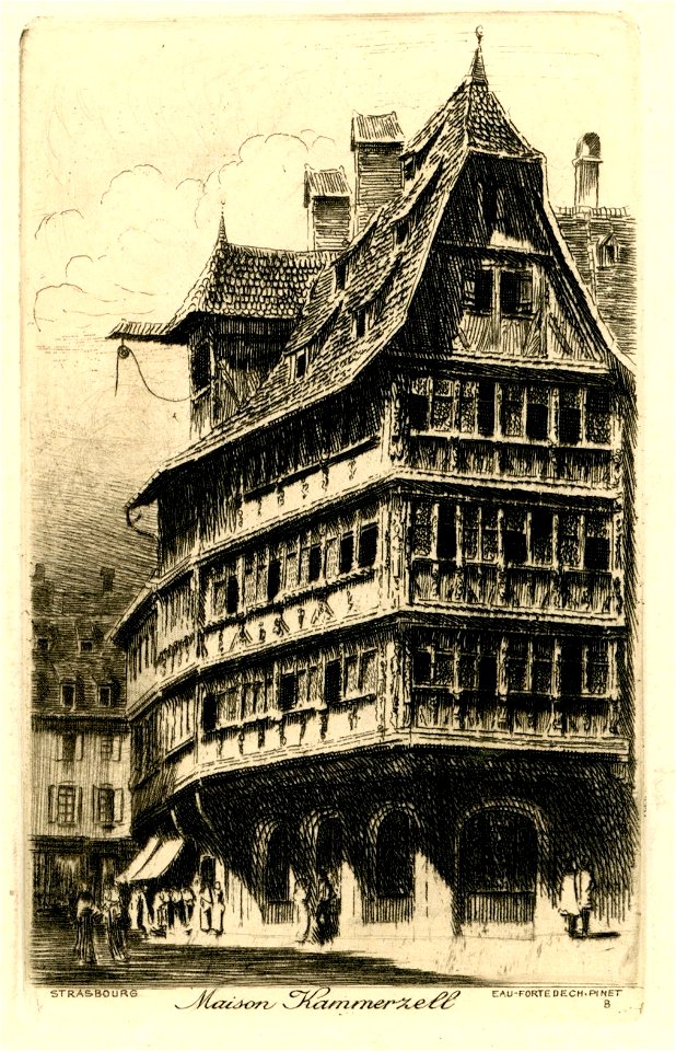 Strasbourg n° 8 Maison Kammerzell