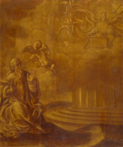 Stredoeurópsky maliar z 2. polovice 18. storočia - Alegória mlčanlivosti - M 601 - Ernest Zmeták Art Gallery