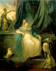 Stroehling - Queen Charlotte, 1807, Royal Collection. Free illustration for personal and commercial use.