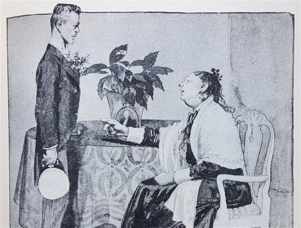 Studentsonen x Vicke Andrén 1915