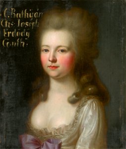 Stredoeurópsky maliar z 2. polovice 18. storočia - Portrait of Countess Batthyány - O 1812 - Slovak National Gallery