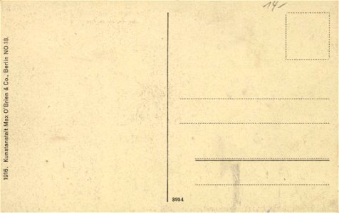 Strausberg, Brandenburg - Schwanensee (2) (back) (Zeno Ansichtskarten)