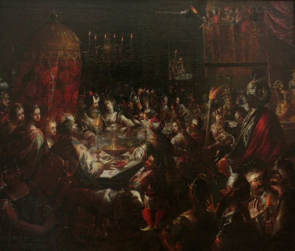 Bartholomäus Strobel - Festin de Balthazar