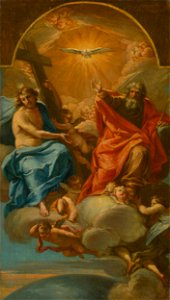 Stredoeurópsky maliar z 3. tretiny 18. storočia - The Holy Trinity - O 3237 - Slovak National Gallery