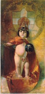 Franz von Stuck - Amor Imperator -1887-88