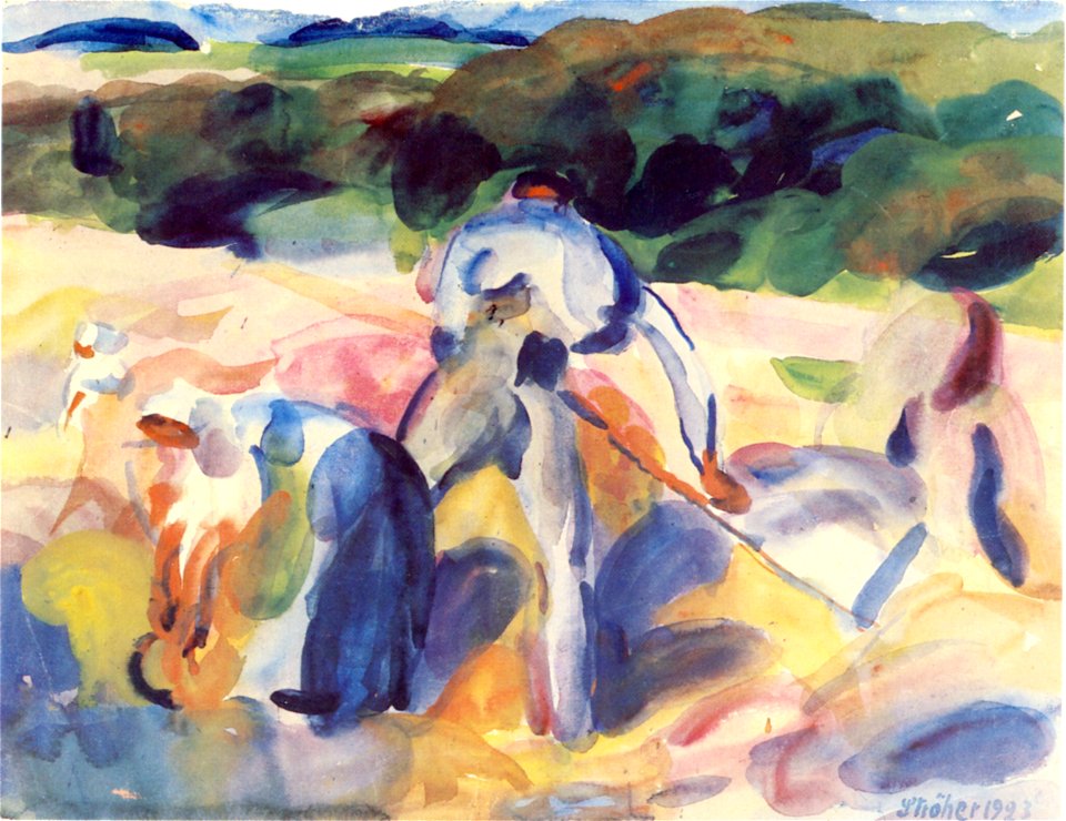 Stroeher-1923-kornernte