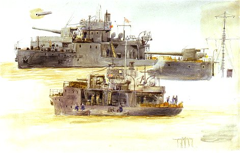 Studies of a monitor ('M24', 'M25' or 'M26') RMG PW1858