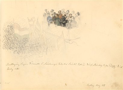Stredoeurópsky maliar z 19. storočia - Album kresieb z 1847 - 1849 - K 6079-20 - Slovak National Gallery