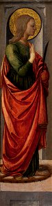 Studio of Filippo Lippi - S. Catharine of Alexandria, 1460–1469, 1940.37.1. Free illustration for personal and commercial use.