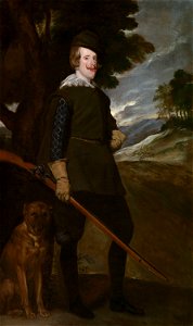 Studio of Diego Rodriguez de Velázquez - Portrait of Philip IV - 1972.1134 - Art Institute of Chicago