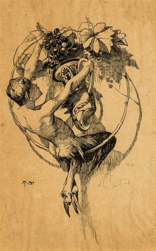 Stuck Franz von - Faun mit Rhyton