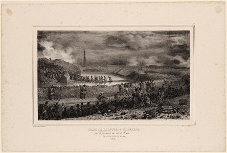 Strijd om de citadel van Antwerpen (prise de la lunnete de St. Laurent), objectnr A 15336