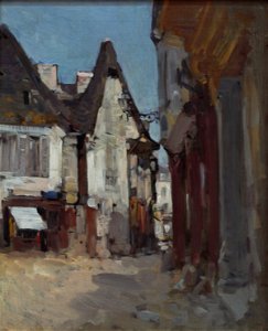 Street Corner at Vitré Nicolae Grigorescu