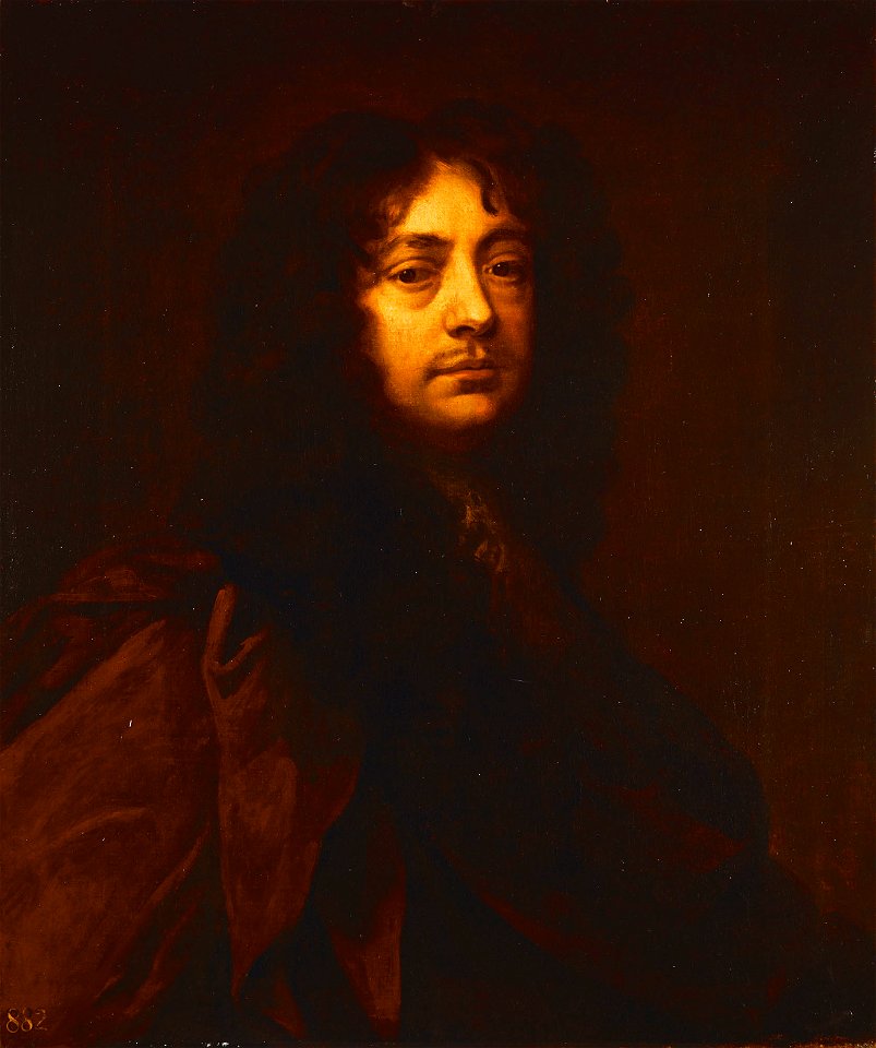 Studio of Sir Peter Lely (1618-80) - Portrait of the Artist - RCIN 406034 - Royal Collection