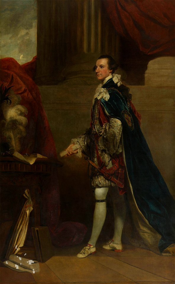 Studio of Sir Joshua Reynolds (1723-92) - Charles Watson-Wentworth, Second Marquis of Rockingham (1730-82) - RCIN 404544 - Royal Collection