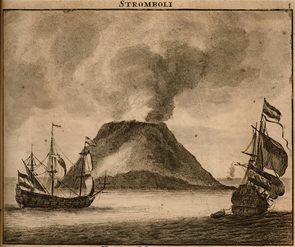 Stromboli - Bruyn Cornelis De - 1714