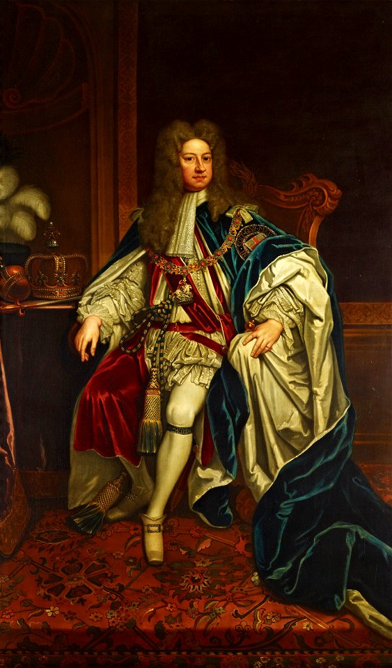 Studio of Sir Godfrey Kneller (1646-1723) - George I (1660-1727) - RCIN 405892 - Royal Collection