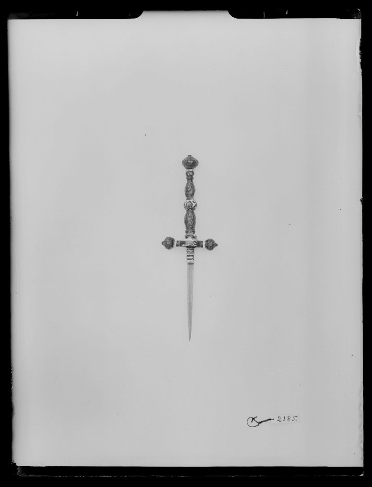 Strumpebandsdolk, 1800-talets mitt - Livrustkammaren - 36454
