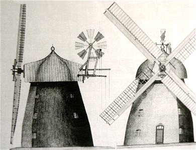 Struckmeyersche Mühle Konstruktionszeichnung um 1880