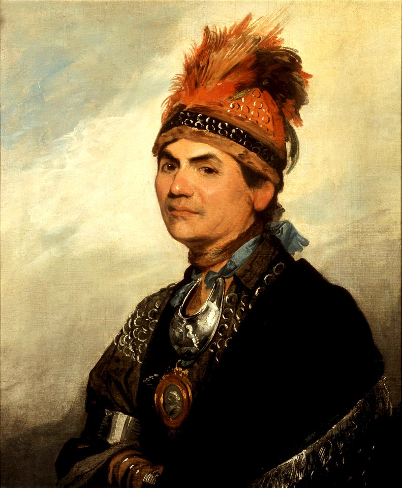 Joseph Brant by Gilbert Stuart 1786