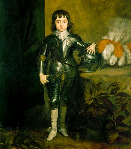 Studio of Anthony van Dyck - Charles II when Prince of Wales (1630-85) Before May 1638