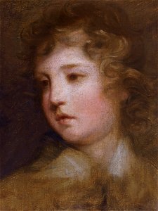 Study for the portrait of Lord George Seymour Conway (1763-1848) as a boy, by Joshua Reynolds