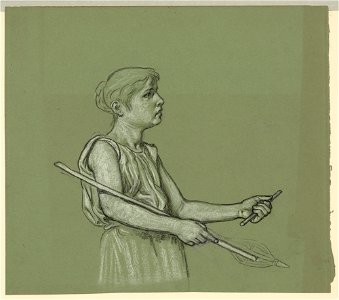 Study for Corrupt legislation - figure at left LCCN2004662142