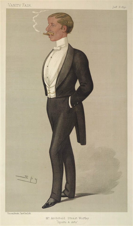 Archibald John Stuart-Wortley, Vanity Fair, 1890-01-18