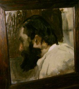 Study of a student's head G28