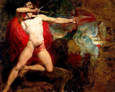 Study for the Bowman by William Etty YORAG 68