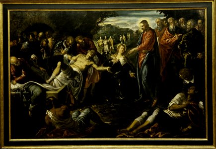 Studio of Jacopo Tintoretto - The Raising of Lazarus - 83.74 - Minneapolis Institute of Arts