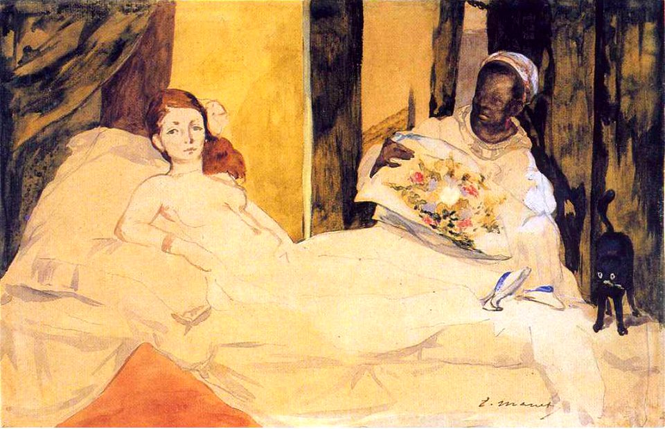 Study of olympia manet