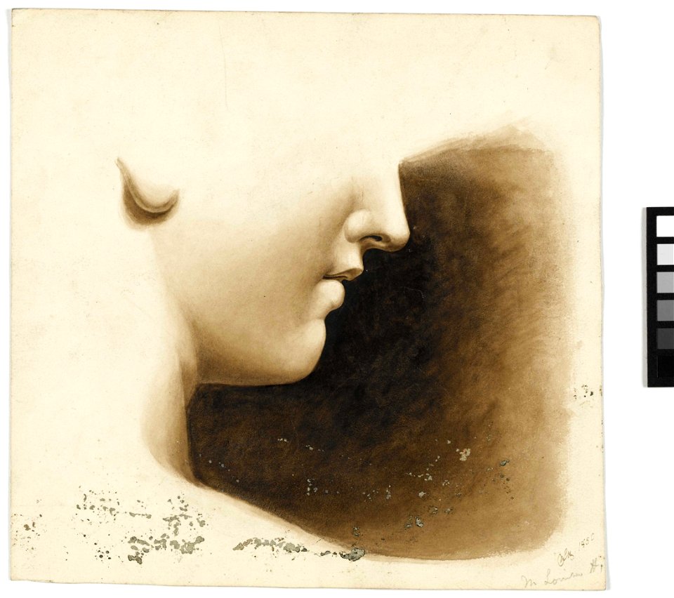 Study of a nose, mouth and chin RMG PY5994