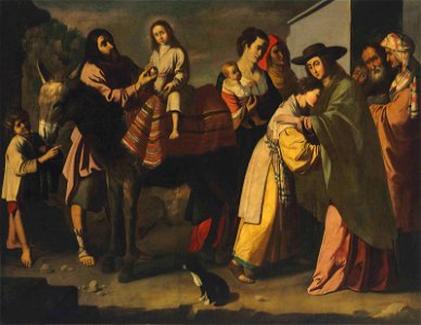 Studio of Zurbarán - The Return from Egypt, Delenda MB-2