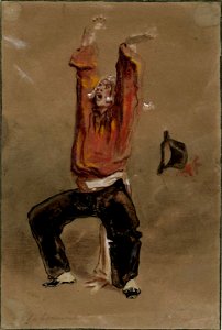 Study drawing by Paul Gavarni