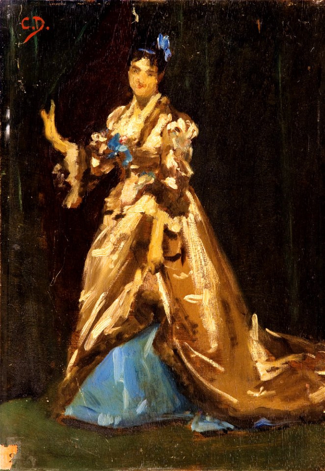 Study for Madame Ernest Feydeau, by Carolus Duran