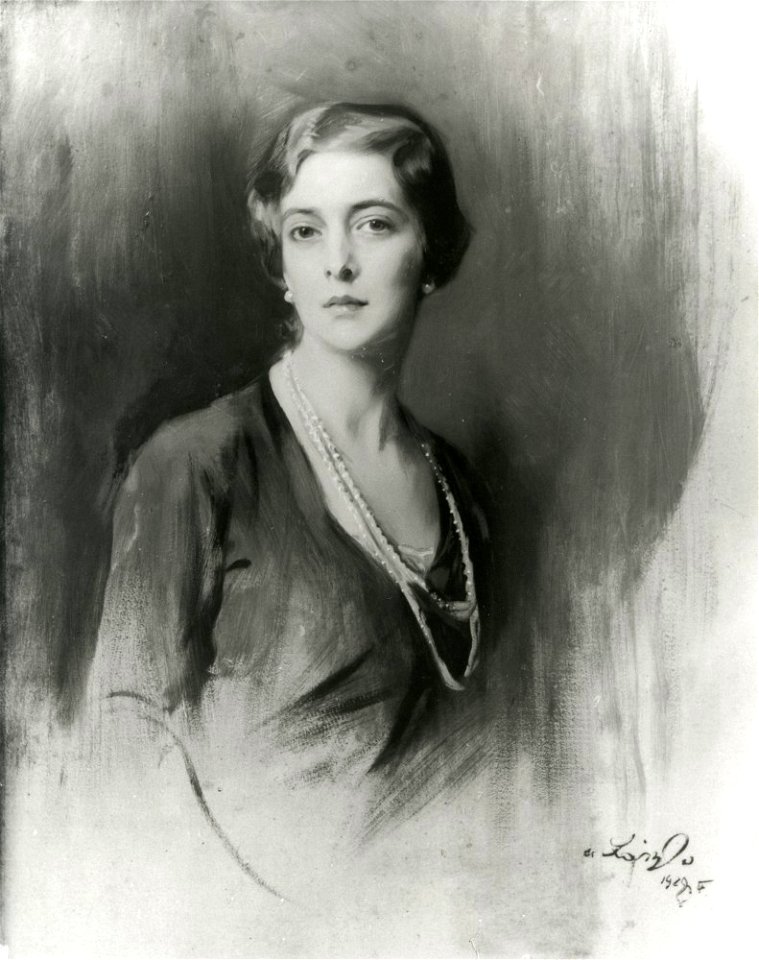 Study portrait of Princess Theodora of Greece and Denmark, later Margravine of Baden