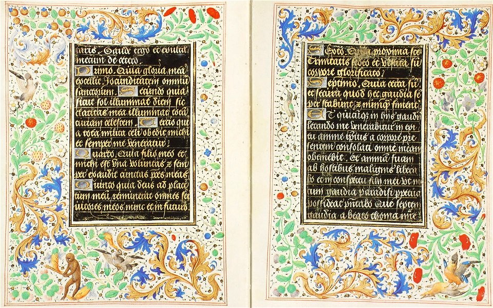 Stundenbuch der Maria von Burgund Wien cod. 1857 15v 16r