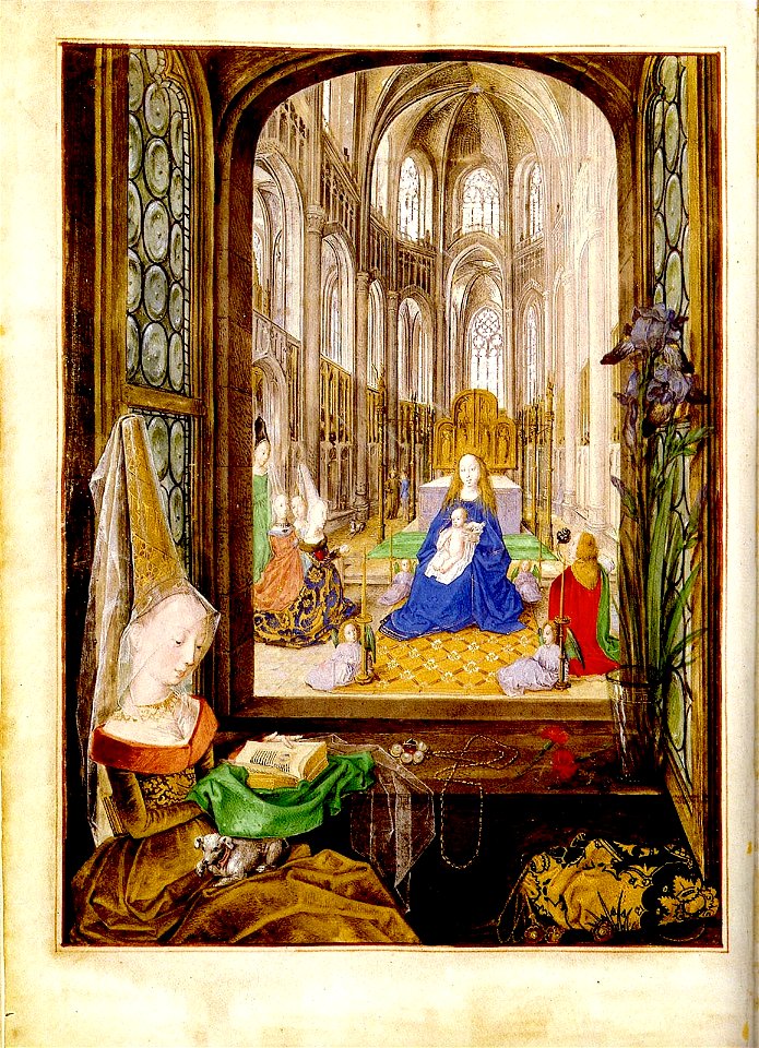 Stundenbuch der Maria von Burgund Wien cod. 1857 14v