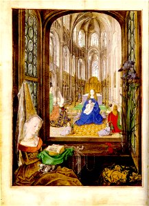 Stundenbuch der Maria von Burgund Wien cod. 1857 14v