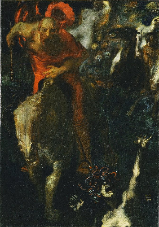 Franz von Stuck - Wilde Jagd - Musee d Orsay - Paris - 1899