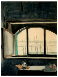 Studio Window at Visserskaai (1908-09)