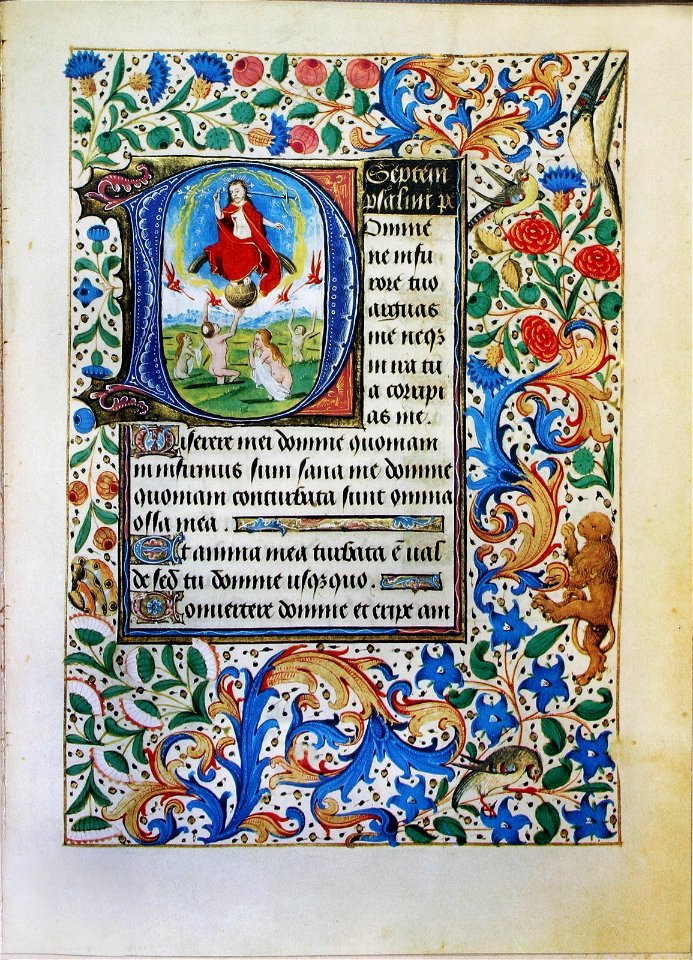 Stundenbuch der Maria von Burgund Wien cod. 1857 Das Juengste Gericht