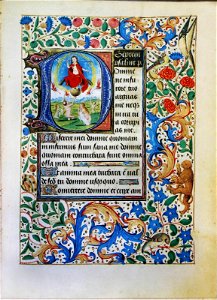 Stundenbuch der Maria von Burgund Wien cod. 1857 Das Juengste Gericht