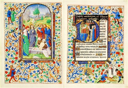 Stundenbuch der Maria von Burgund Wien cod. 1857 146v 147r