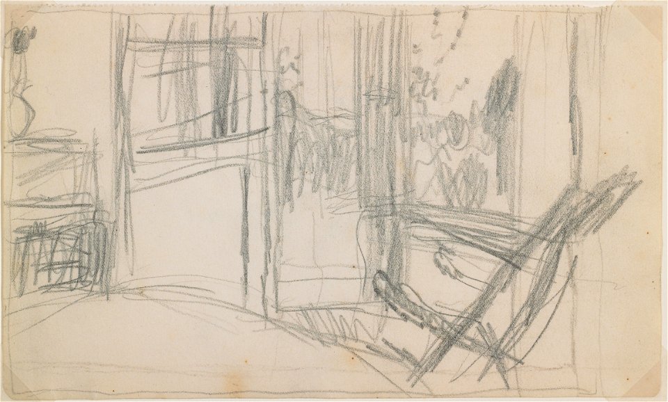 Study for Dining Room in the Country, 1913 - 3