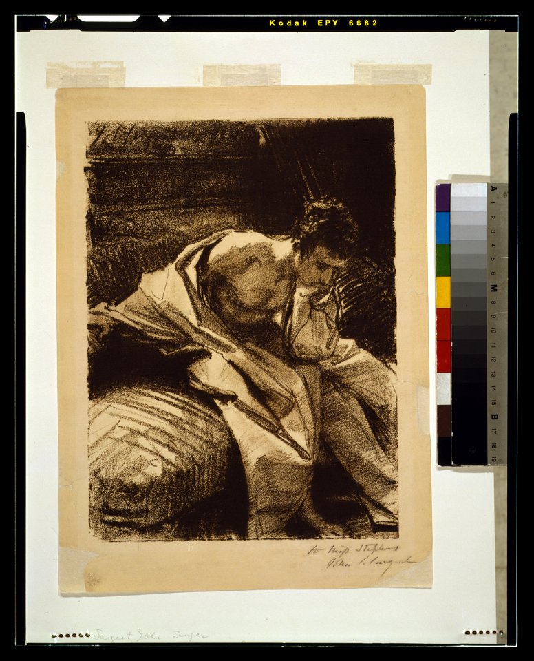 Study of a young man, seated LCCN2003663019
