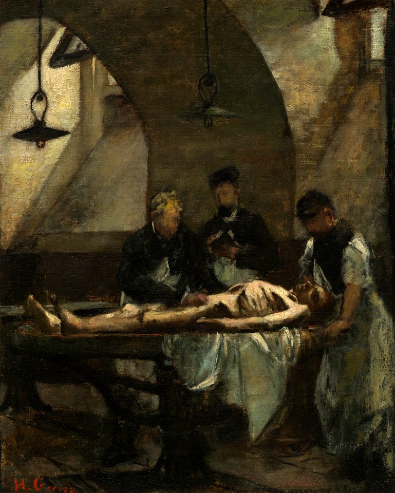 Study for Autopsy at the Hôtel-Dieu A11096