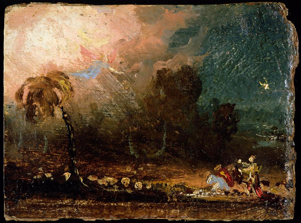Study for The Angel Appearing to the Shepherds 1 (Thomas Cole)